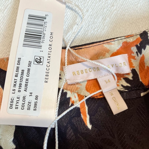 NWT Rebecca Taylor Dress- size 14 - Picture 5 of 5